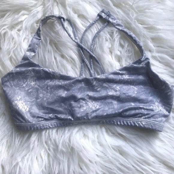 lululemon athletica Other - Lululemon Free To Be Bra in Rose Herringbone 8